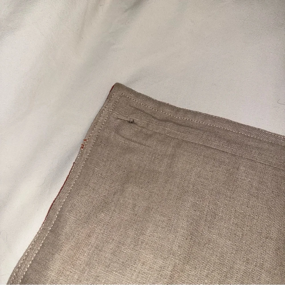 Pottery Barn faux suede pillow cover